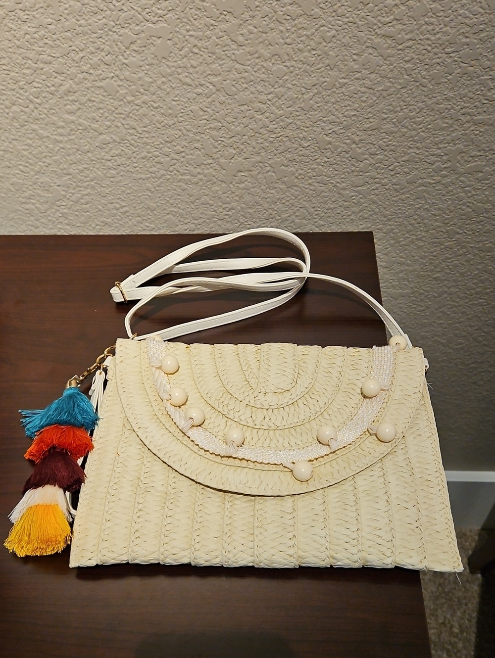 Summer Purse - Lightweight With Colorful Tassel